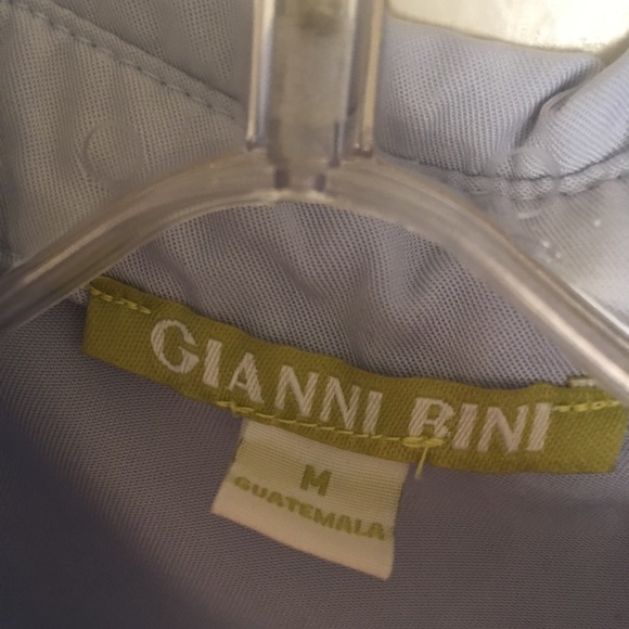 Gianni Bini Dana Button Front Tie Waist shirtdress - Picture 5 of 8